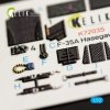 KELIK K72035 F-35A INTERIOR 3D DECALS FOR HASEGAWA KIT 1/72